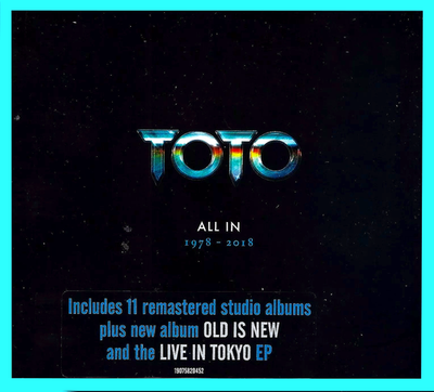 TOTO All In トト　13CD BOX TOTO ALL IN 1978-2018 REMASTERED - 13DISC BOX SET - BRAND NEW