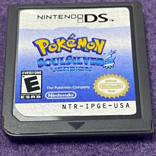Pokémon SoulSilver Version Game Card fit for 3DS 2DS DSI DS XL Lite