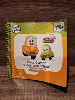 LeapFrog Leap Start Preschool book   CORY CARSON SUPERHERO SCHOOL Storybook
