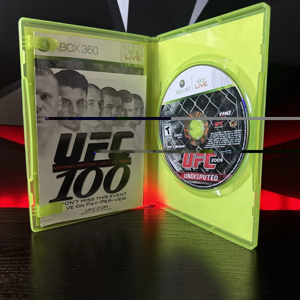 UFC 2009 Undisputed - Microsoft Xbox 360 - CIB Tested & Working - Image 3 of 3
