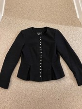 Women  s Club Monaco Drystan Black Blazer Jacket