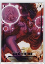 2024 SkyBox Marvel Masterpieces Presents Nahuel Grego 12/199 Scarlet Witch 17mp