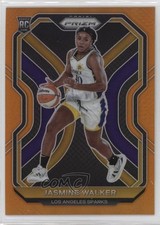2021 Panini Prizm WNBA Orange Prizm 31/50 Jasmine Walker #95 Rookie RC 1dl2
