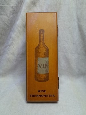 Französisches Weinthermometer Set komplett & verpackt
