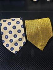 Lot of 2 Bert Pulitzer 100 Silk Men's Neck Tie