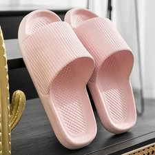 Mens Ladies Sliders Extra Soft Anti-Slip Comfy Cloud Pool Slippers Sandals UK