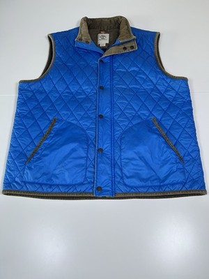 Timberland Polartec Steppweste - Herren UK Größe XL - Blau.