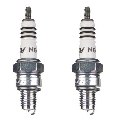 NGK Zündkerze CR6HIX Iridium 7274 2er Set (für: Sachs Eagle 50 - 07-08 )