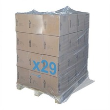 29 X CAPPUCCI COUVERTURE EN FILM THERMO-RÉTRACTABLE PROTECTION COUVRE PALET