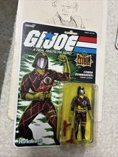 GI Joe Cobra Commander Python Patrol ReAction  Super7 Target Exclusive Figure