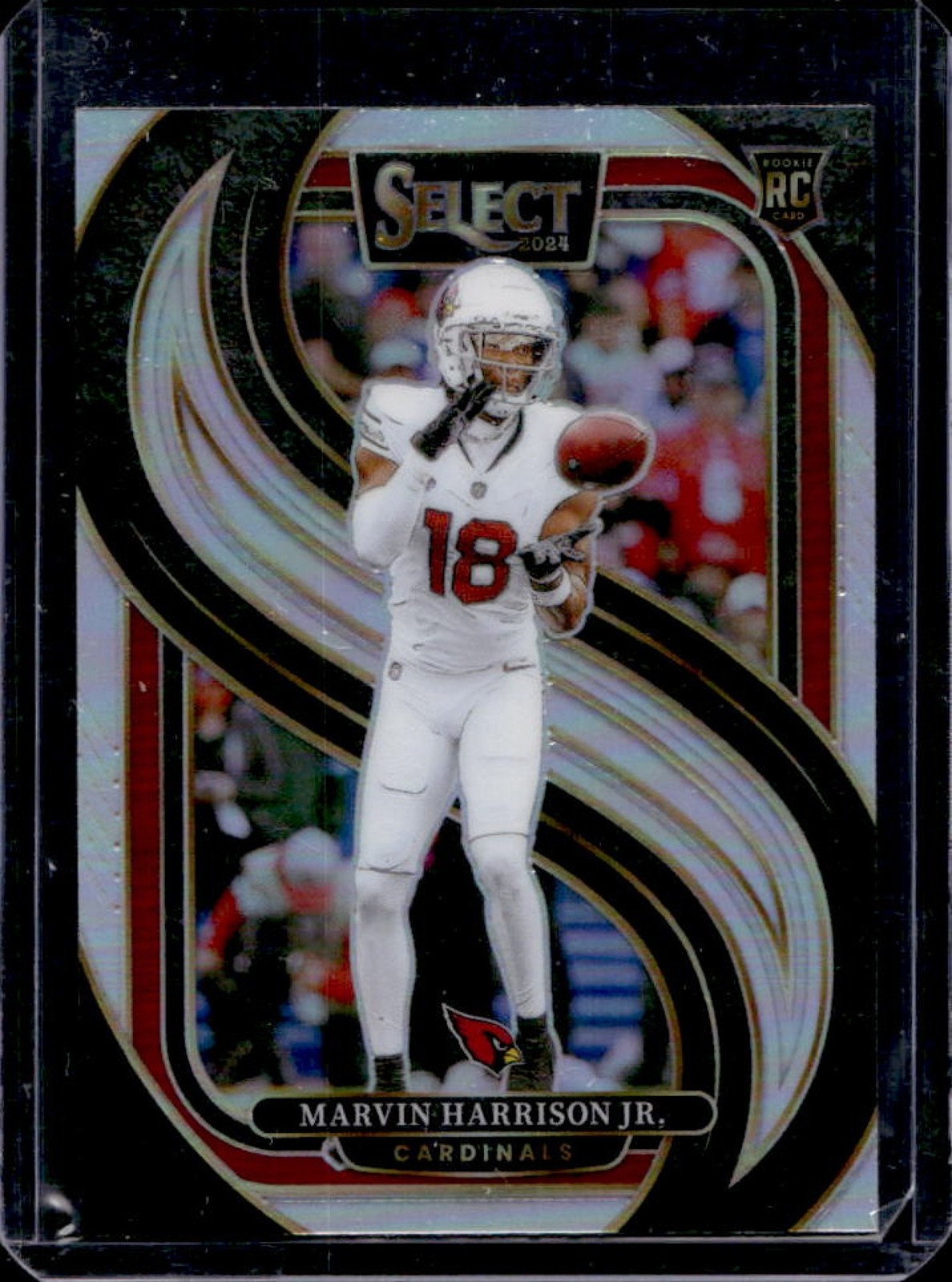 2024 Select Marvin Harrison Jr. Premier RC Silver Prizm #115 Cardinals