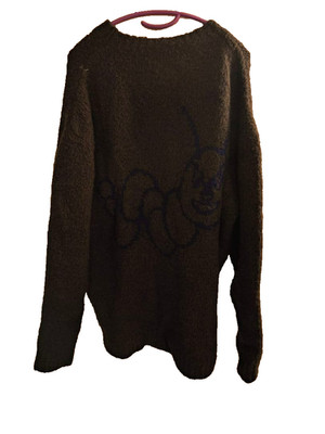 Paloma Wool Caterpillar Wool Long Sleeve Sweater Size XXL Brown Good condition