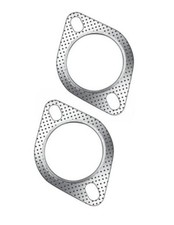 2PCS 2.5  Exhaust Gasket 2 Bolt 2 x 2.5  Exhaust Gasket