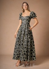 Amy Lake Blue Maxi Dress-AZAZIE|24586