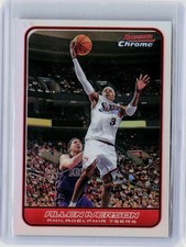2006-07 BOWMAN CHROME REFRACTOR #29 - ALLEN IVERSON #ED 123/249
