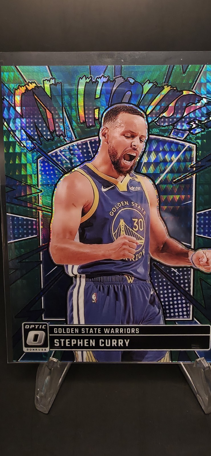 2024-25 Panini Donruss Optic My House Stephen Curry #17 Green Hyper Prizm /249