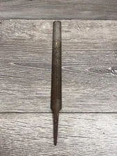 Nicholson Triangle File Three Square Bastard 10.25” Made In USA Vintage