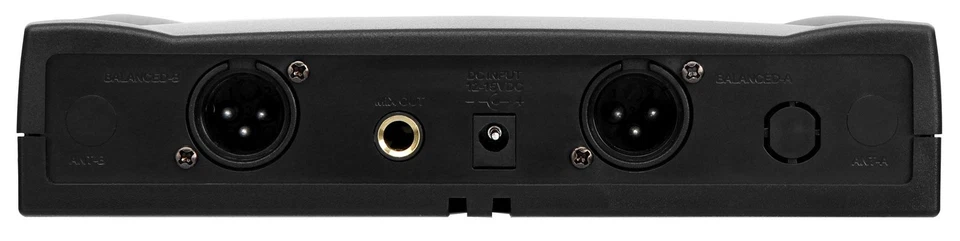 Set Microphone Dynamique Sans Fil Wireless UHF a Main avec Recepteur 2 Canaux - Photo 4/4