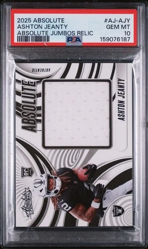 2025 Panini Absolute Ashton Jeanty Base (PSA 10)