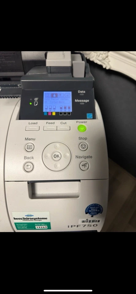 Canon imagePROGRAF iPF750 Tintenstrahldrucker Großformatdrucker - Bild 4 von 4