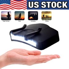 Ultra Bright Hand Free LED Clip on Cap Light for Fishing Camping Baseball Cap