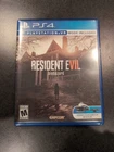 Resident Evil 7: Biohazard (PlayStation 4, 2017) Tested & Working