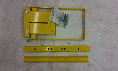 Fabenco Powder Coated Carbon Steel Self Closing Rail Safety Gate A71-21PC
