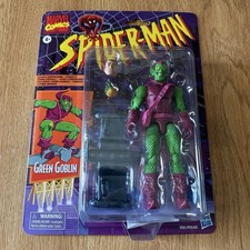Marvel Legends Spider-Man Villain Green Goblin Retro Card 6  Action Figure NEW