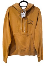 American Eagle Outfitters Hoodie Sweatshirt Size Medium Mustard Brown Relax Fit