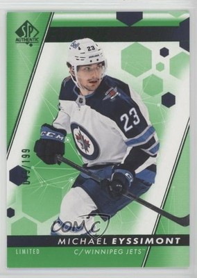 2022 SP Authentic Future Watch Limited Green Michael Eyssimont Rookie RC 1e7g