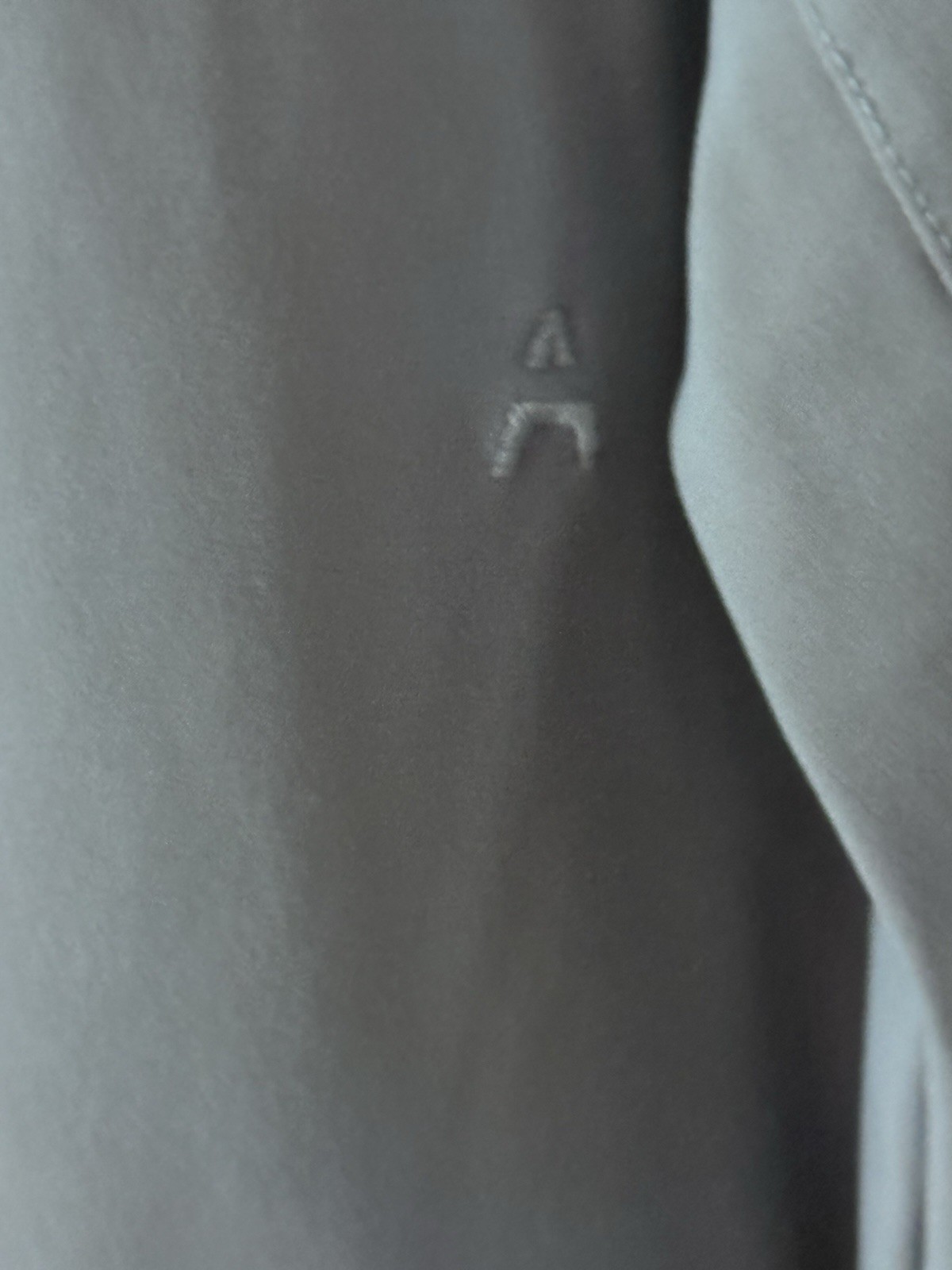 EUC ADAY Something Borrowed Grey Long Sleeve Tech… - image 6