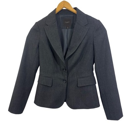 The Limited Collection Women's Gray Blazer Business Career Jacket Size 2