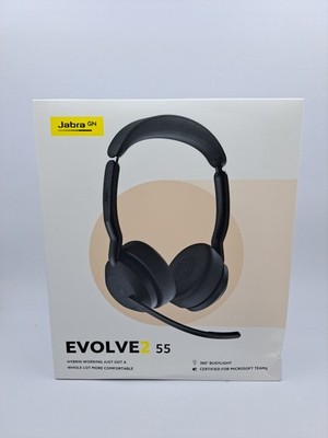 Jabra Evolve2 55 MS Stereo Bluetooth USB-A Link380a ANC Headset - Schwarz_0.26_5