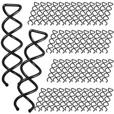 50PCS Spiral Hair Pins for Women Twist Screw Bobby Pins with Non-Scratch Tips