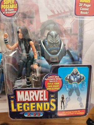 Marvel Legends Apocalypse Blue baf complete with 2 extra figures