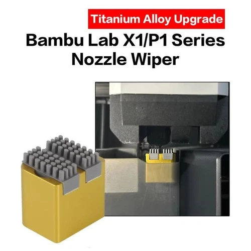 1 Set For Bambu Lab X1 P1S Series Nozzle Brush BambuLab Wiper Silicone Brush
