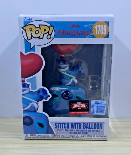 Funko Pop! #1709 Disney Lilo & Stitch - Stitch w/Balloon 2026 TargetCon Excl.