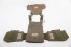 First Spear Amphimbian Plate Carrier MEDIUM SAPI Cut Maritime RANGER GREEN — photo 8