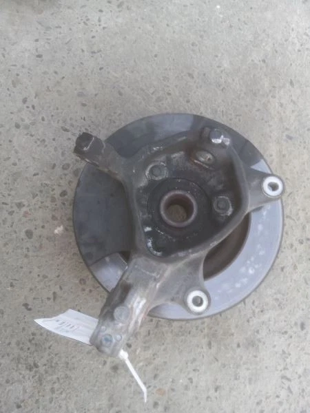 Passenger Front Spindle/Knuckle VIN J 11th Digit 07-17 GMC ACADIA 25796983 - Image 3 of 4