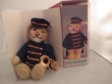 Vintage Steiff 1988 "Golden Age of the Circus" Lion Bandsman 0124/19 New in Box