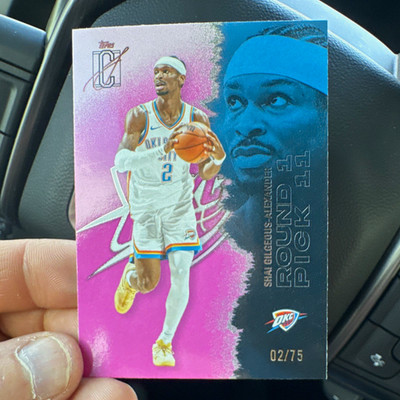 Topps Signature Class Shai Gilgeous-Alexander Rough Pick 22 #54 RC /75