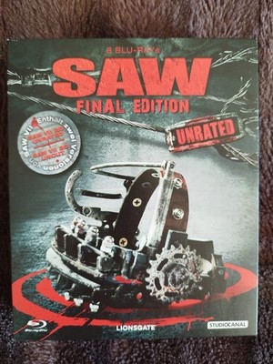 Saw - Final Edition Unrated sehr selten in gutem Zustand !  Bluray FSK 18