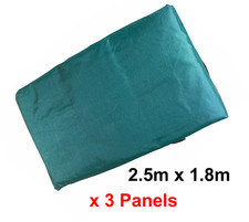 Set of 3 replacement clearance side walls to fit 2.5m SHOWSTYLE® Gazebos Green