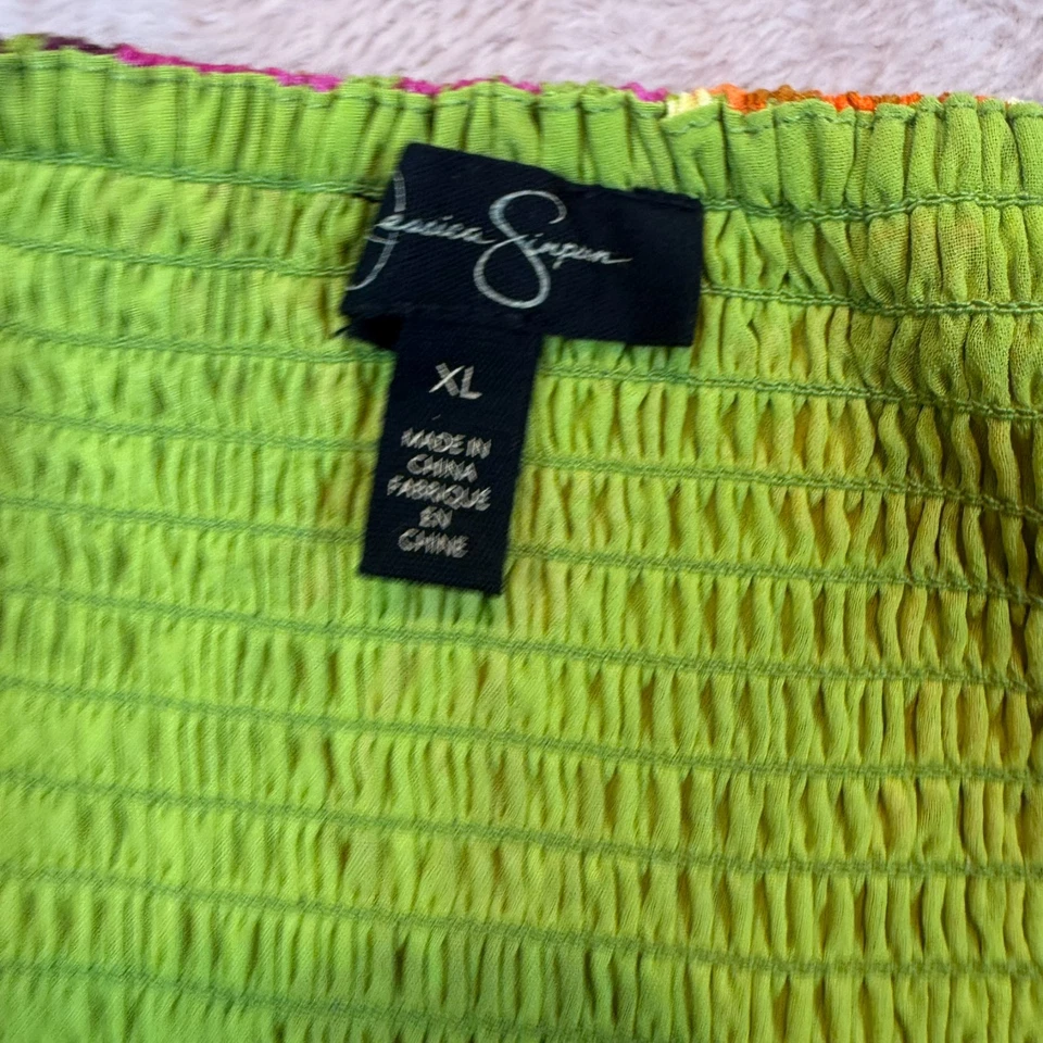 NUEVO Mamelucos Jessica Simpson Para Mujer Talla XL Correa de Espagueti Verano Laiya Foto 3 de 4