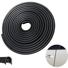 Car Door Edge Guards, 13.1Ft 4m Car Door Protector Edge Guards 13-1/8Ft black