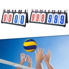 Tabletop Scoreboard Flip Scorekeeper Tenis Scoreboards Indoor Outdoor