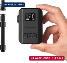 Mini Electric Bike Pump AS260PRO, 120PSI Portable Bicycle Pump