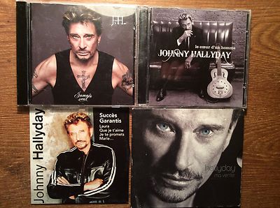 Jihnny Hallyday [4 CD Alben] Jamais Seul + Ma Verite + Succes Garantis + Couer