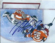 Signed  8x10 Nick Schultz  Philadelphia Flyers Photo - COA