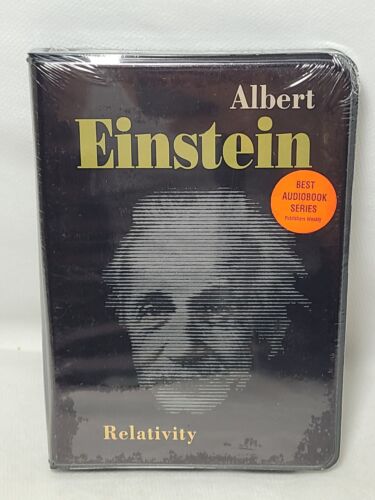 Albert Einstein : cassette abrégée relativité LIVRE AUDIO Julian Lopez-Morillas - Photo 1/6